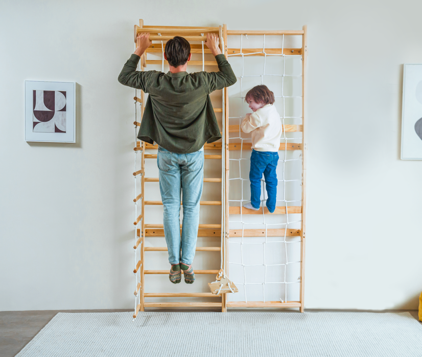 Avenlur Neem Swedish Wall Ladder and Climber Indoor Playset