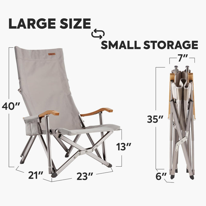 ICECO Hi1600L Folding Outdoor Camping Chair