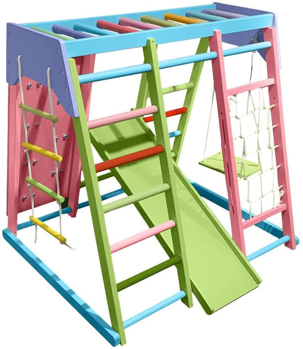 Avenlur Magnolia - Real Wood 7-in-1 Indoor Playset