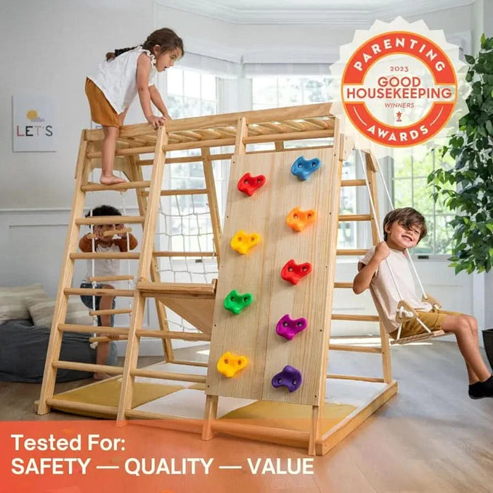 Avenlur Magnolia - Real Wood 7-in-1 Indoor Playset