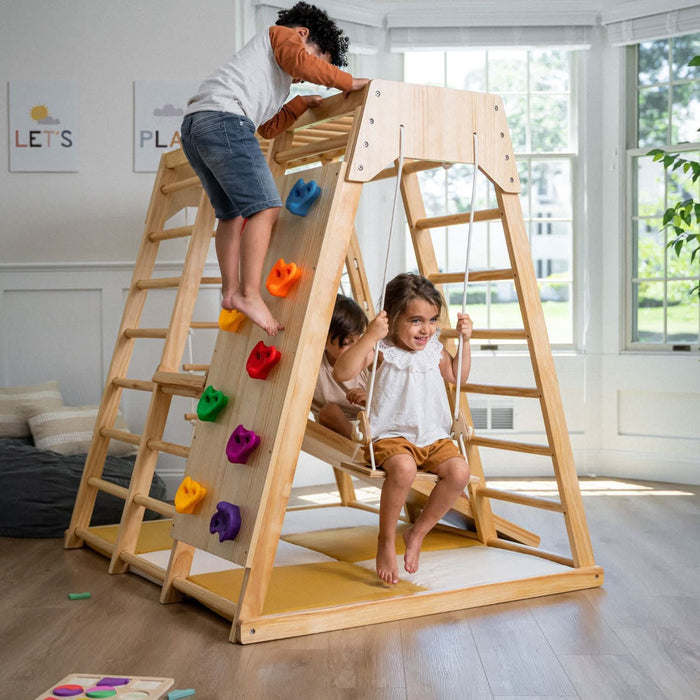 Avenlur Magnolia - Real Wood 7-in-1 Indoor Playset