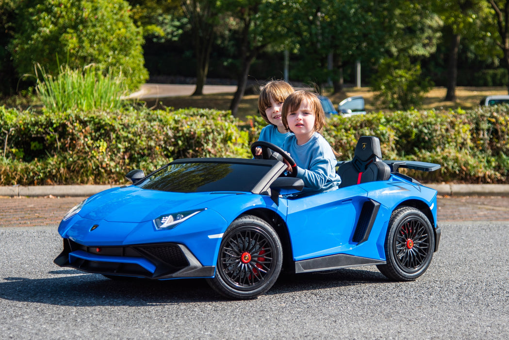 Freddo Lamborghini Aventador 2 Seater Ride On Car for Kids