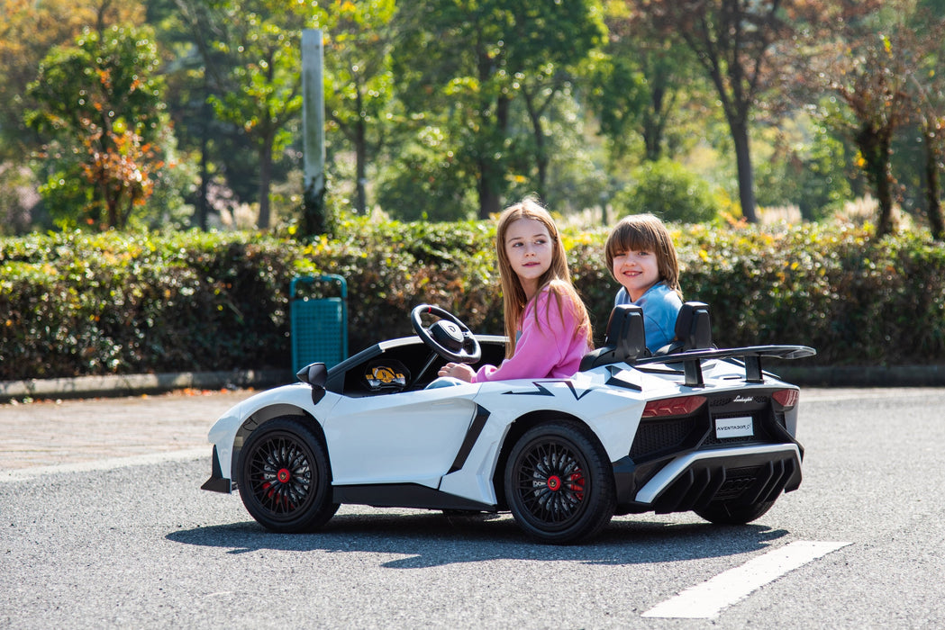 Freddo Lamborghini Aventador 2 Seater Ride On Car for Kids