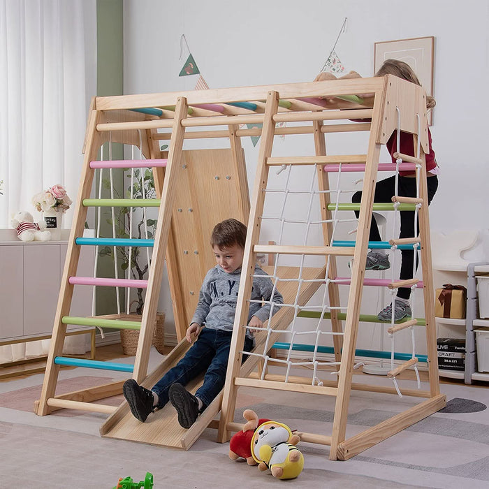 Avenlur Magnolia - Real Wood 7-in-1 Indoor Playset