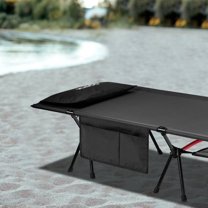 ICECO Portable Camping Cot Black