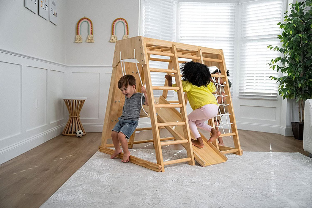 Avenlur Magnolia - Real Wood 7-in-1 Indoor Playset