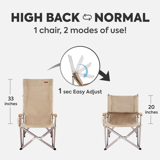 ICECO Hi1600L Folding Outdoor Camping Chair