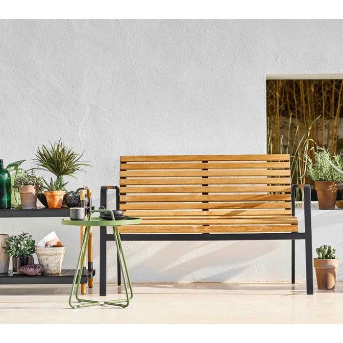 Cane-Line Parc Garden Or Patio Outdoor Bench