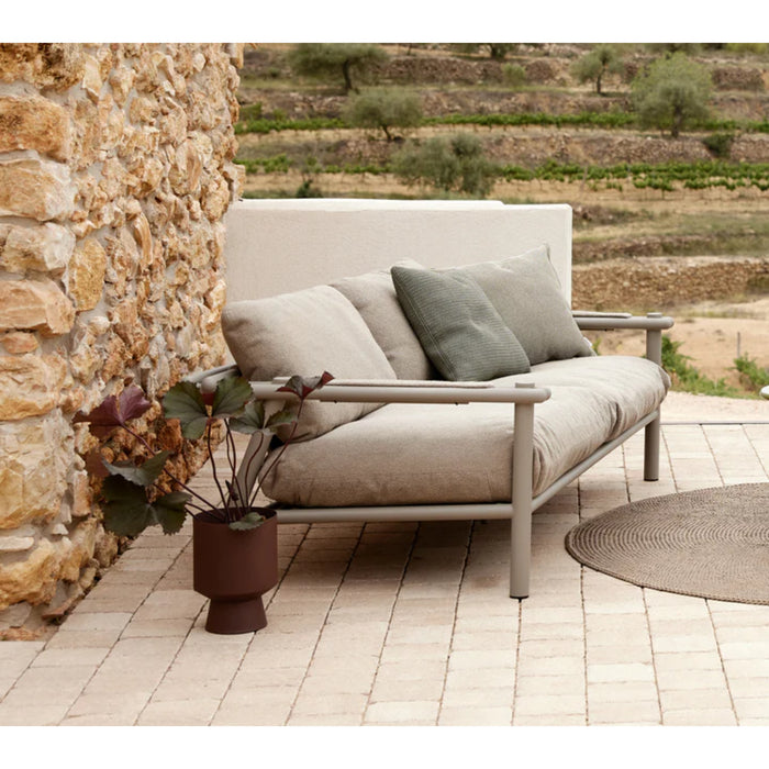 Cane-Line Sticks Outdoor 2-Seater Sofa Lounger