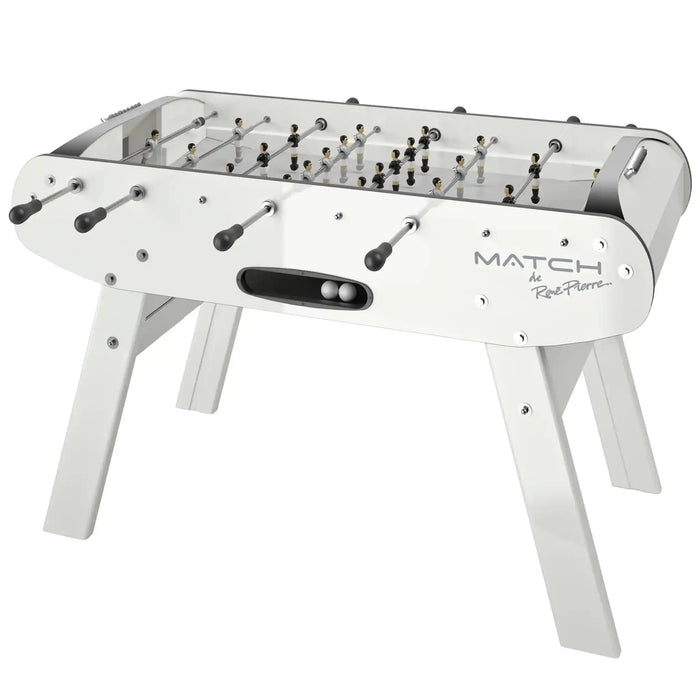 René Pierre Match White Indoor Foosball Table