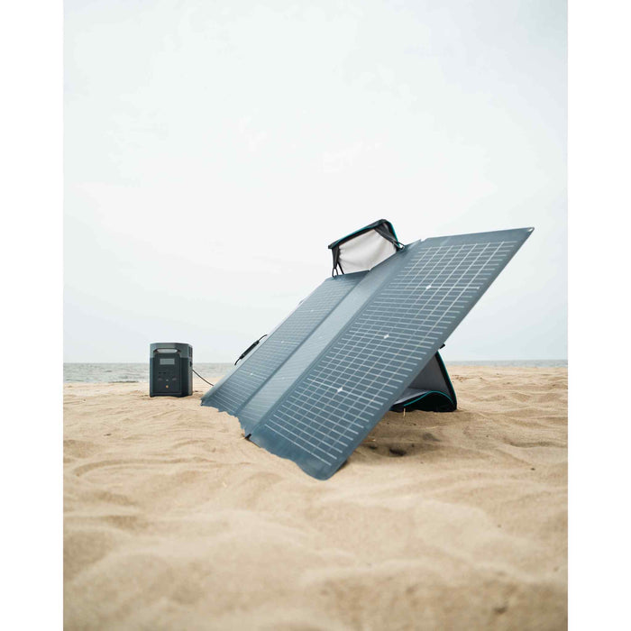 EcoFlow DELTA 2 Solar Generator and 220W Portable Folding Solar Panel