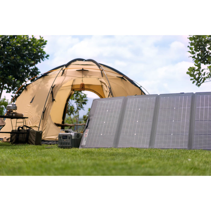 EcoFlow RIVER 2 Pro Solar Generator with 220W Portable Solar Panel