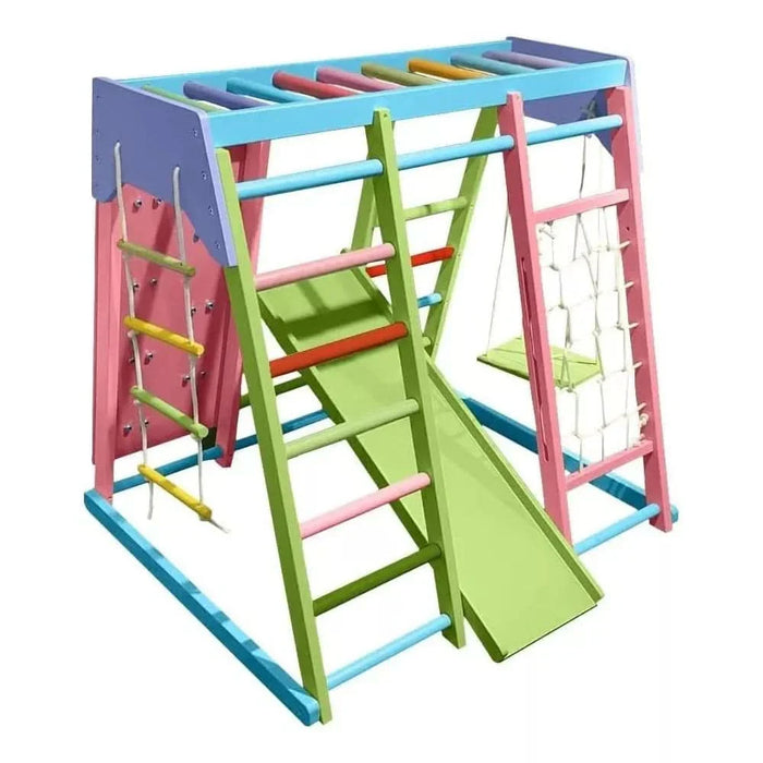 Avenlur Magnolia - Real Wood 7-in-1 Indoor Playset