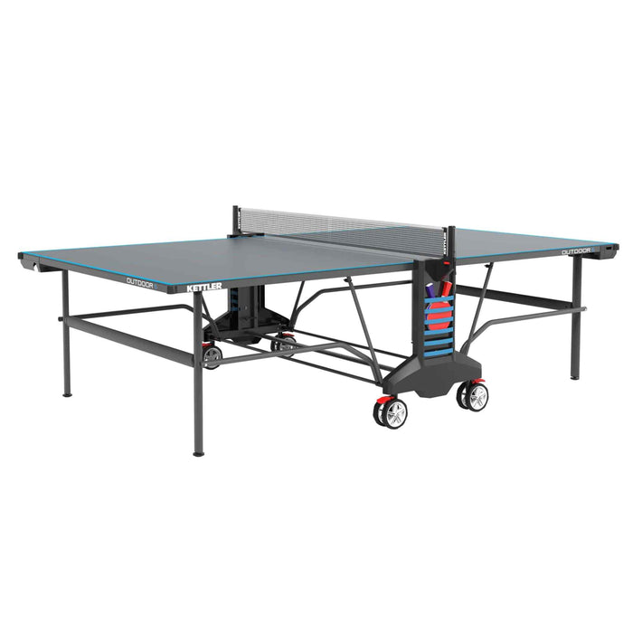 Kettler Outdoor 6 Table Tennis 4 Player Bundle