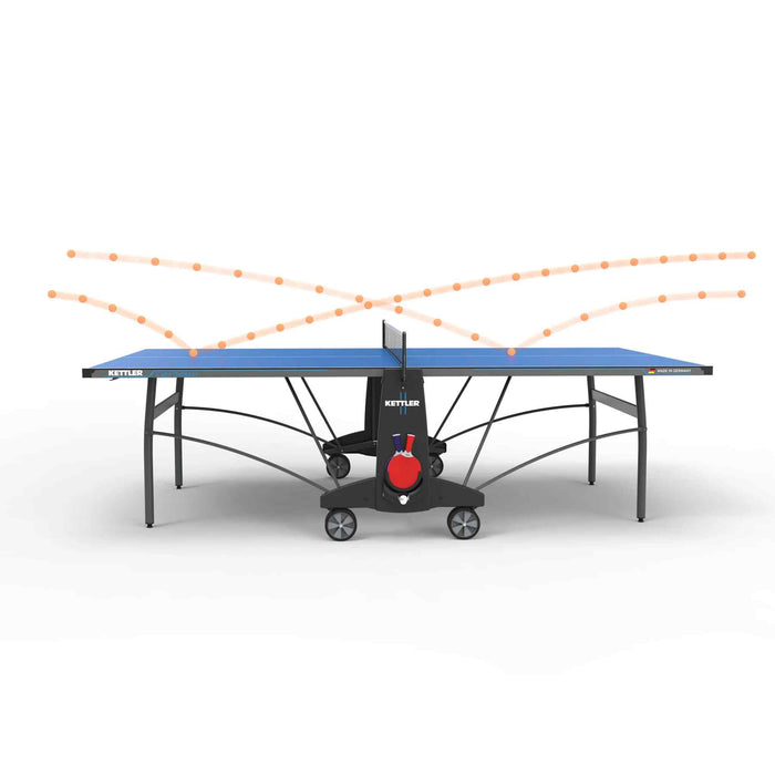 Kettler Cabo Outdoor Table Tennis Table 2-Player Bundle