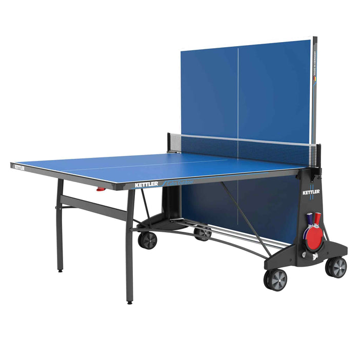 Kettler Cabo Outdoor Table Tennis Table 2-Player Bundle