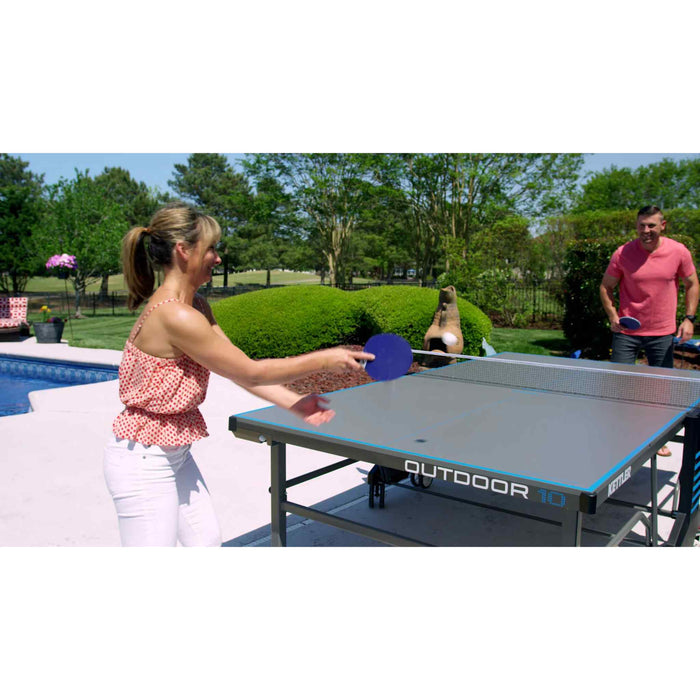 Kettler Outdoor 10 Table Tennis Table Set