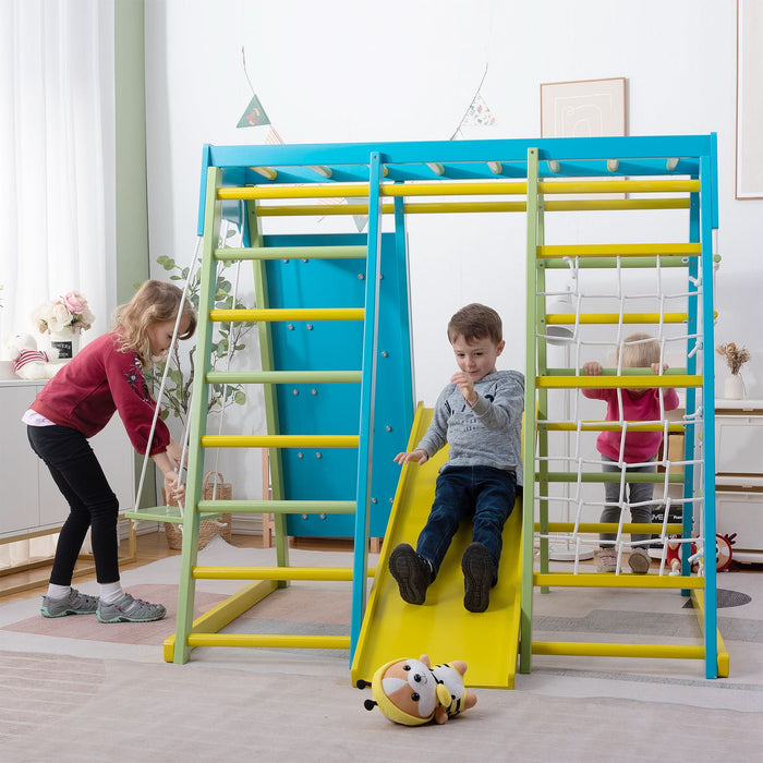 Avenlur Magnolia - Real Wood 7-in-1 Indoor Playset