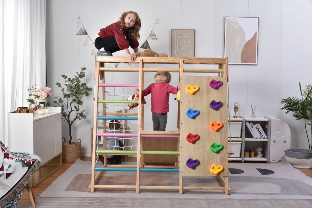 Avenlur Magnolia - Real Wood 7-in-1 Indoor Playset