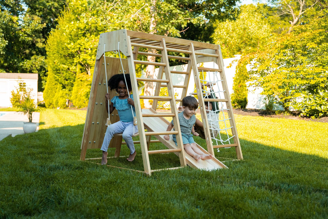 Avenlur Magnolia - Real Wood 7-in-1 Indoor Playset