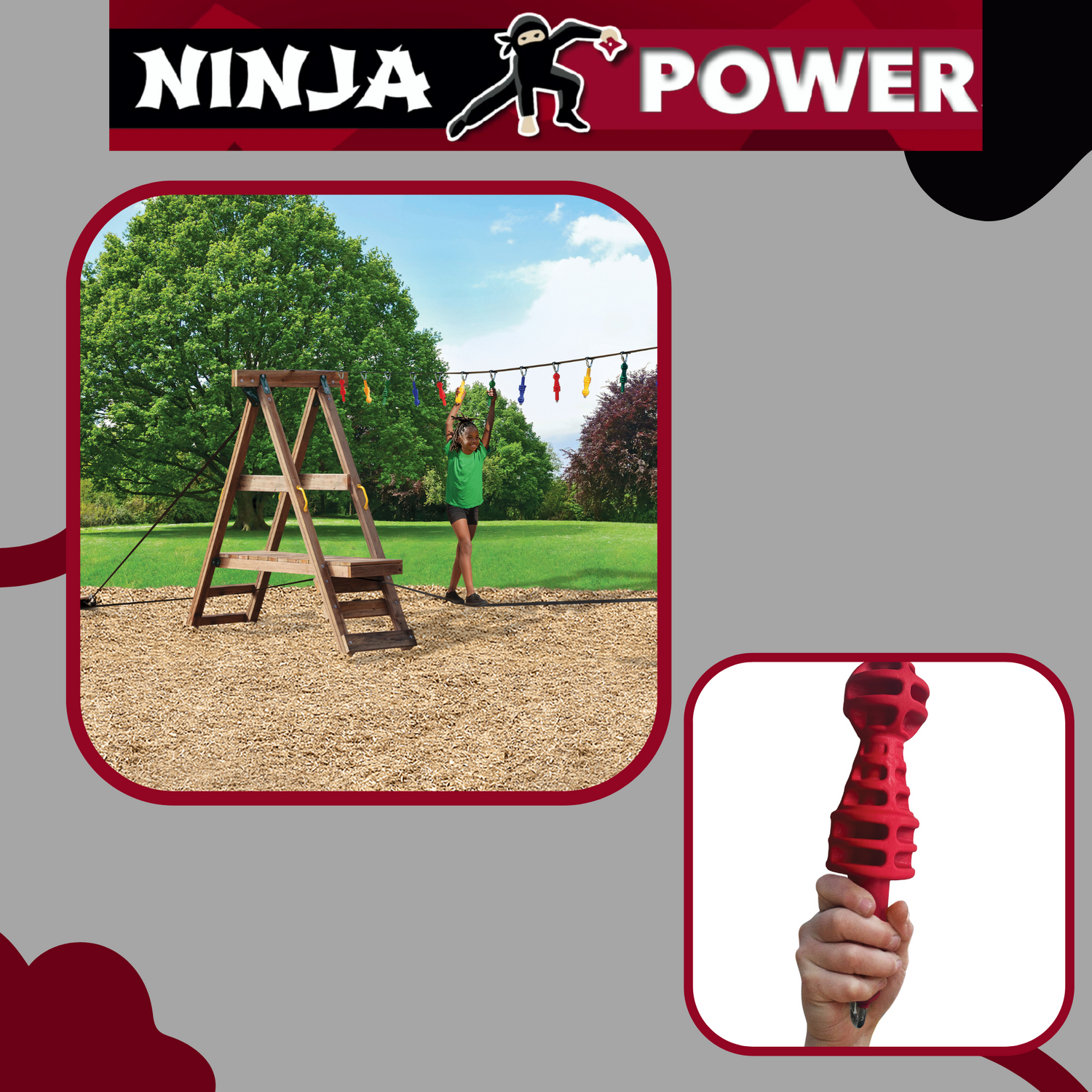 The Ninja Power Tower Gold For Little Ninjas