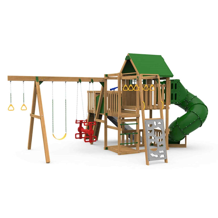 Playstar Summit Gold Swing Set- Factory Built