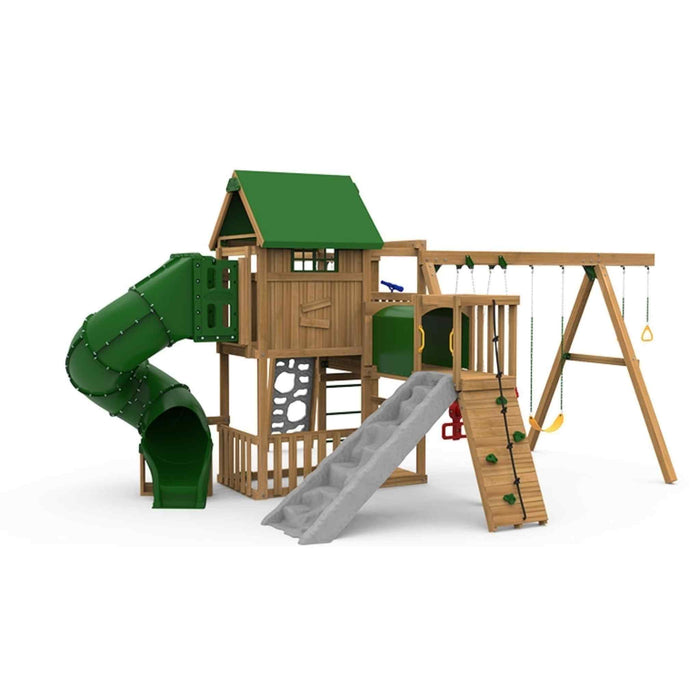 Playstar Summit Gold Swing Set- Ready To Assemble