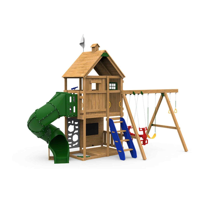 Playstar Ridgeline Gold Swing Set - Build It Yourself