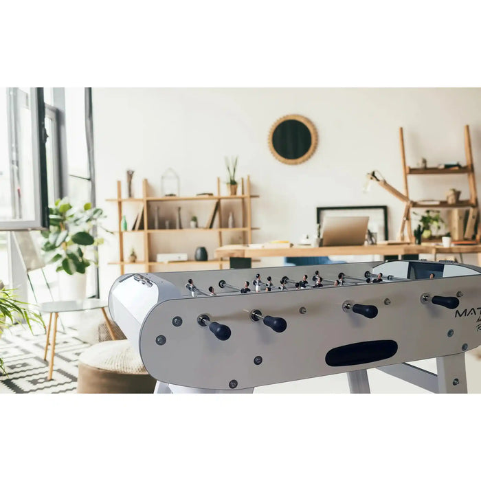 René Pierre Match White Indoor Foosball Table