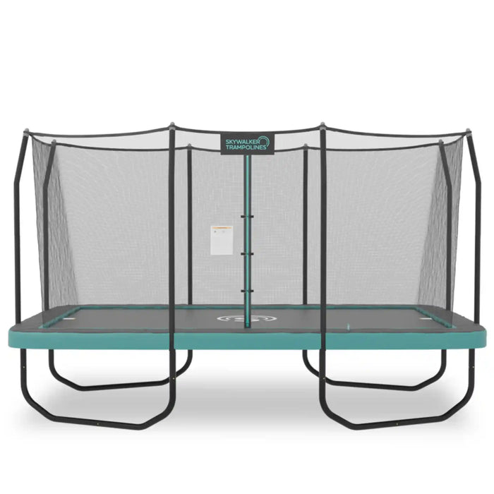 Skywalker Signature 15'X9' Rectangle Outdoor Trampoline with Enclosure