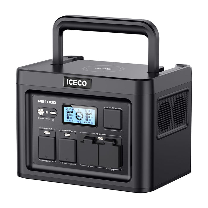 ICECO PB1000 Portable Power Station 1200W