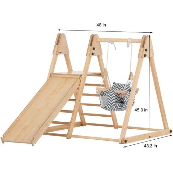 Avenlur Juniper - Real Wood Folding Playset